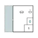 1 Bedroom Cozy In * Gdinj